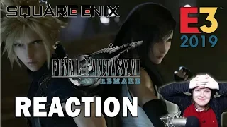 E3 Reactions - Final Fantasy VII Remake Presentation (Square Enix Conference 2019)