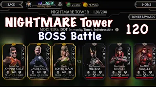 Nightmare Tower 120 BOSS | Mortal Kombat Mobile