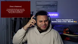 THEY WENT CRAZY !!! 😮‍💨🔥 - Raekwon "Knuckleheadz" Ft. Ghostface Killah & U-God - REACTION