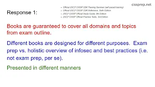 ISC2 Responded to My Email Revealing the Truth About "Official" CISSP Books