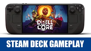 Drill Core Steam Deck Gameplay