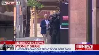 Three People Escape Sydney Cafe Hostage Siege