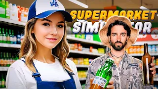 НАКОНЕЦ КУПИЛА АЛКОГОЛЬНУЮ ЛИЦЕНЗИЮ! // Supermarket Simulator