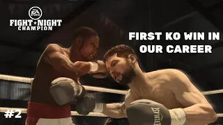 Fight Night Champion Legacy Mode Gameplay Indonesia - KO pertama dari Oscar Wilder - Ep.2