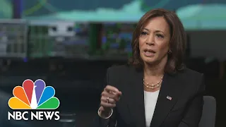 Harris: 'Very Concerned' About U.S.' Message On Democracy