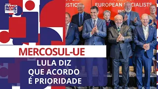 Lula diz que acordo entre Mercosul-UE é prioridade e deve ser concluído até o fim de 2023