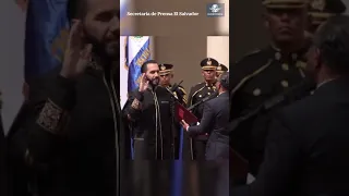 Nayib Bukele toma posesión de segundo mandato en El Salvador  #Shorts