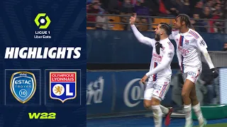 ESTAC TROYES - OLYMPIQUE LYONNAIS (1 - 3) - Highlights - (ESTAC - OL) / 2022-2023