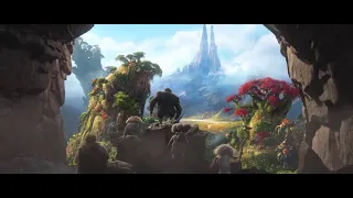 The Croods  (2013) -"You really need to see this" Earthquake uncovers a tropical forest