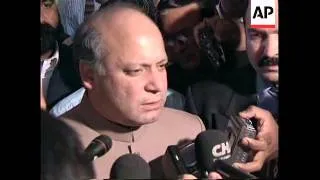 PAKISTAN: PRIME MINISTER SHARIF CONDEMNS INDIA'S NUCLEAR TESTS