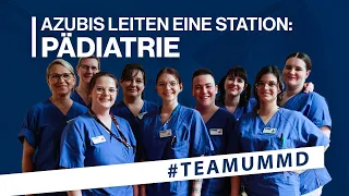 Azubis leiten eine Station | Pädiatrie UMMD