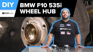 BMW 535i Front Wheel Hub Replacement DIY (2010-2016 BMW F10 535i, 550i, 528i, 535d)