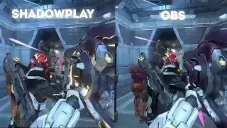 ShadowPlay VS OBS 1080p - 60fps (Halo Online Comparison)