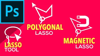 ✔ Lasso Tool | Polygonal Lasso Tool | Magnetic Lasso Tool | Photoshop Tutorial | Artose