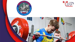 Men 105 & 120  kg B-Groups - World Open Classic Powerlifting Championships 2022