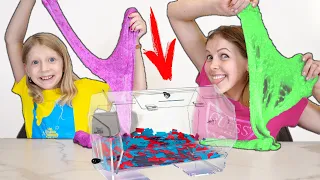 СЛАЙМ ЛОТЕРЕЯ ЧЕЛЛЕНДЖ! Кто СДЕЛАЕТ САМЫЙ WOW SLIME?  Милана и МАМА Битва за СЛАЙМ!