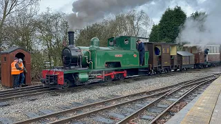 Statfold barn railway spectacle of steam-17/3/24