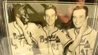 Hank Aaron - Warren Spahn - Eddie Mathews