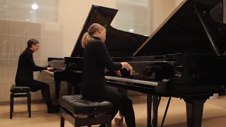 Camille Saint-Saëns Danse Macabre  for two pianos, op.40