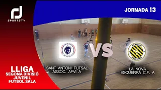 LLIGA JORNADA 13 - SANT ANTONI FUTSAL JUVENIL (17-02-2024)