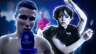 Cristiano Ronaldo Siuuu x Bloody Mary (Wednesday Dance)