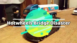 Hotwheels Bridge Disaster [stop motion]