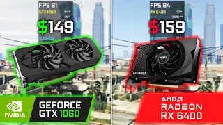 GTX 1060 3GB vs RX 6400 (PCIe 3.0) - Test in 6 Games