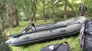 Fox Inflatable Boat with Riverside Kebabs