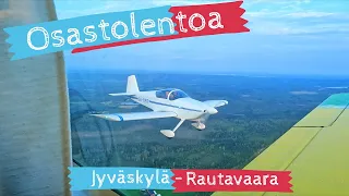 Osastolentoa Jyväskylästä Rautavaaralle