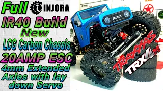 Traxxas Trx4m IR40 Injora Build - Full Build and Testing #InjoraIR40 #traxxastrx4mIR40