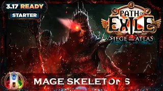 POE 3.17 - MAGE SKELETONS NECROMANCER - POE BUILDS - POE ARCHNEMESIS LEAGUE - PATH OF EXILE BUILDS