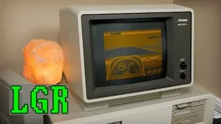 LGR - Unboxing a New 1980s Amdek Monochrome Monitor