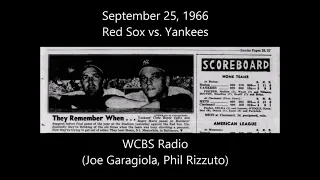 September 25, 1966-Red Sox vs. Yankees (WCBS Radio)