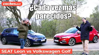 SEAT León vs Volkswagen Golf | Prueba Comparativa / Review en español | coches.net