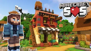 Minecraft SOS - Ep.8: MY ROCKET & TNT SHOP!!!