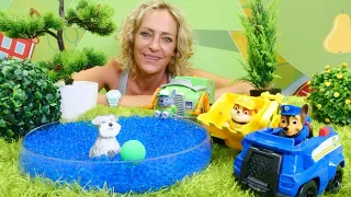Spielspaß mit der Paw Patrol - Spielzeugvideo für Kinder - 5 Folgen am Stück