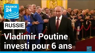 Russie : Vladimir Poutine a prêté mardi serment pour un cinquième mandat • FRANCE 24