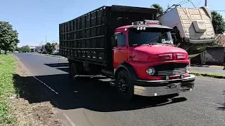 Instalando Escapamento Estralador Boiadeiro no MB 1113 do Robson de Uberaba/MG,Paulinho PenteTurbina