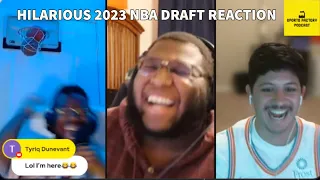 This NBA Draft Reaction is HILARIOUS lol