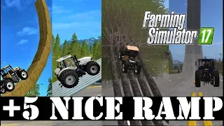 Farming Simulator 17 | +5 NICE RAMP on Goldcrest Valley