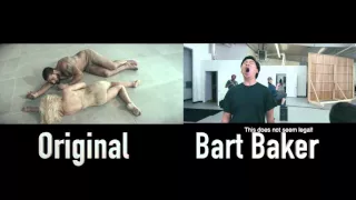 Sia - Elastic Heart (Original vs Bart Baker's Parody) full credit to bart and sia