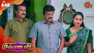 Kalyana Veedu - Ep 648 | 30 Sep 2020 | Sun TV Serial | Tamil Serial