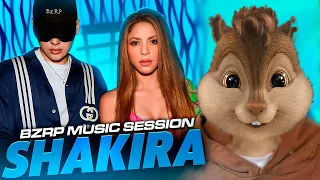 SHAKIRA, Bizarrap - Music Sessions #53 (Version Chipmunks - Lyrics/Letra)