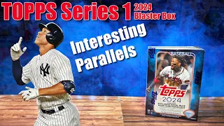 WHAT ARE THESE PARALLELS? | 2024 Topps Baseball Series 1 Blaster Box - Always a FUN Product