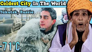 Villagers React To Visiting the COLDEST CITY in the World (-71°C, -96°F) YAKUTSK / YAKUTIA ! Tribal