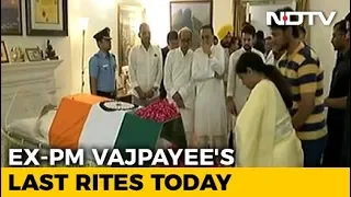 India Mourns Vajpayee, Poet Prime Minister, Statesman. Funeral Today