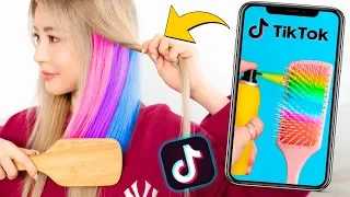 Testing VIRAL TikTok Hair Hacks! Part 2