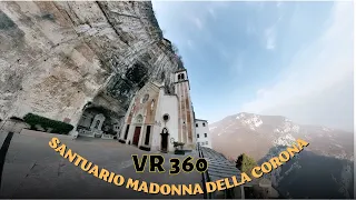 Esplorando il Santuario della Madonna della Corona, #vr360 #vr360video  #INSTA360, #VIDEO_PER_HOBBY