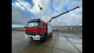 Mercedes Atego 4x4 Fire Truck