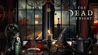 Witchy Autumn Ambience 🌧️🧹🍂🎃🖤☕ | Happy Spooky Season | 4 Hours of Autumn Rain